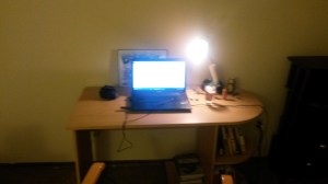 My writing space