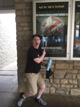 I'm excited for some ghosts! Photo courtesy of Adi Ungar